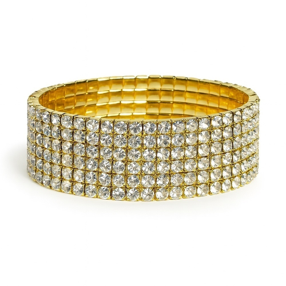 Elegant Gold and Silver Bracelet